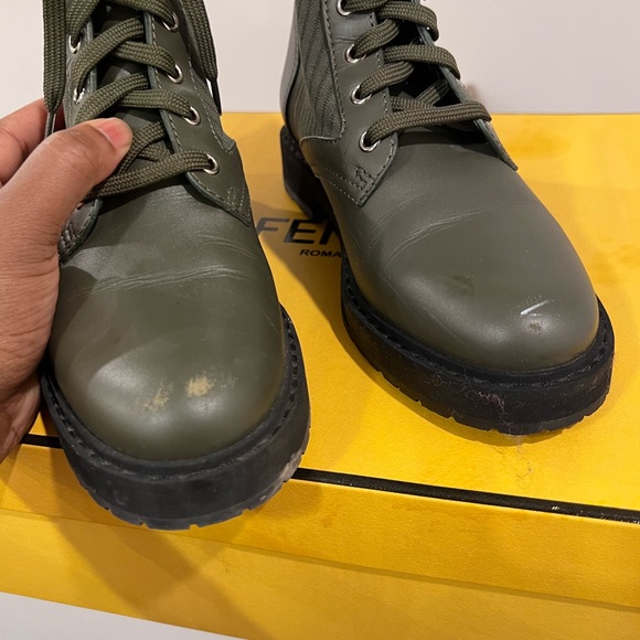 Fendi rockoko combat boots - Picture 5 of 9